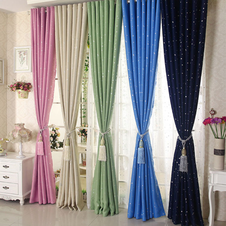 Colored curtains (2)